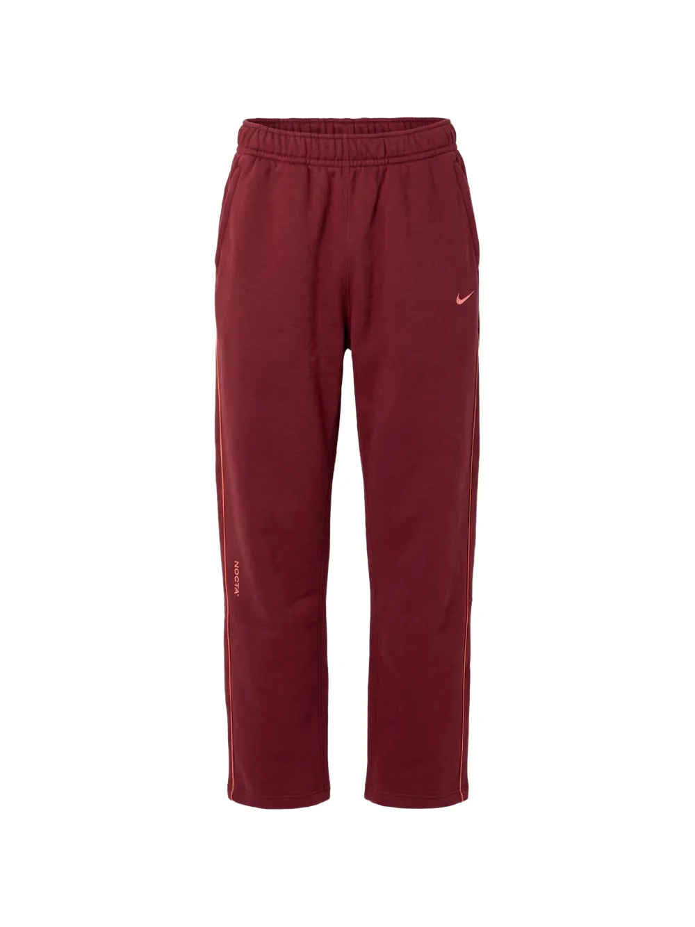 Nike Nocta logo-print track pants - Rot