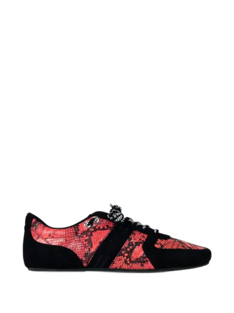 GCDS python-skin sneakers
