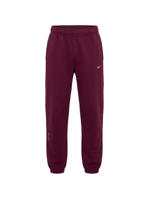 Nike Nocta logo-patch track pants