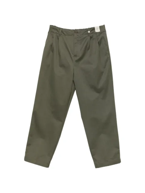 Myths pleated elasticated-waist trousers