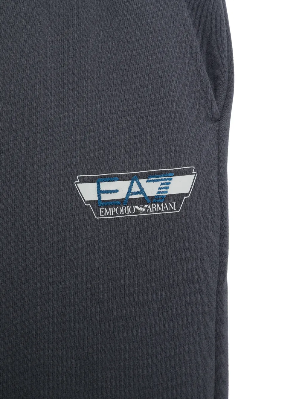 Ea7 Emporio Armani Trainingsbroek met logopatch Grijs
