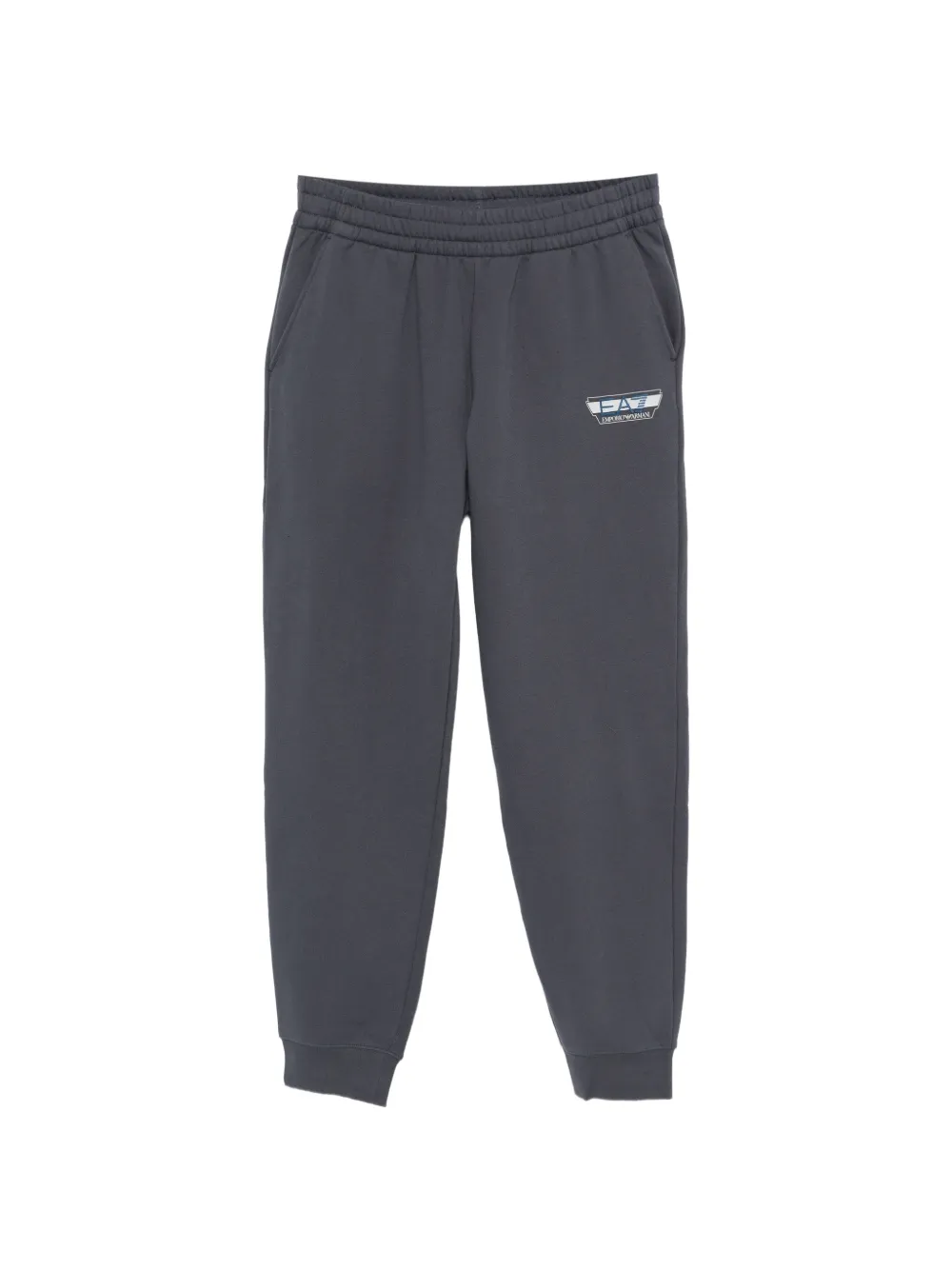 Ea7 Emporio Armani Pantaloni sportivi con applicazione - Grigio