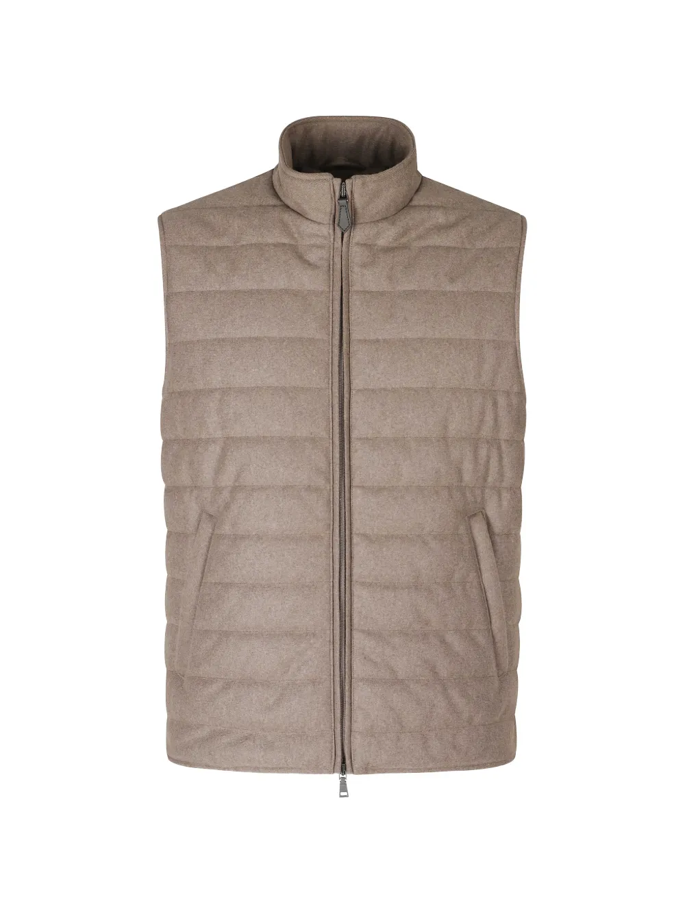 Seventy quilted gilet - Marrone