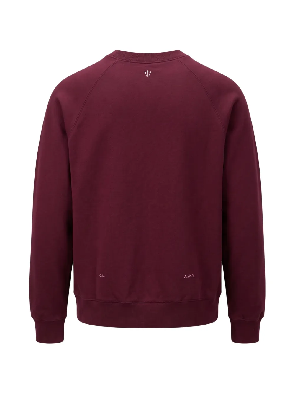 Nike Nocta logo-patch sweater Rood
