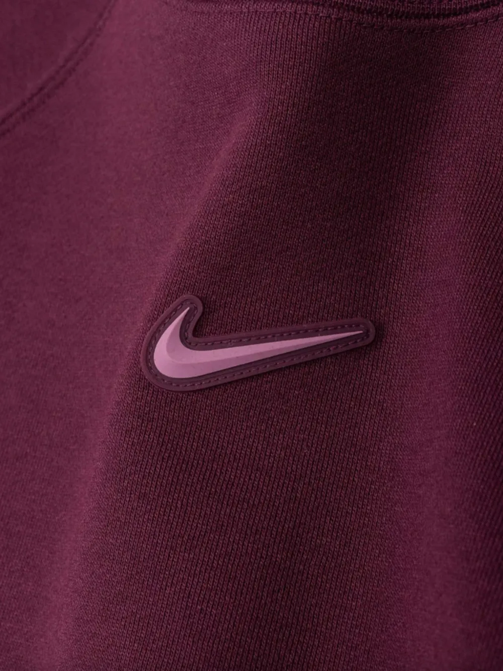 Nike Nocta logo-patch sweater Rood