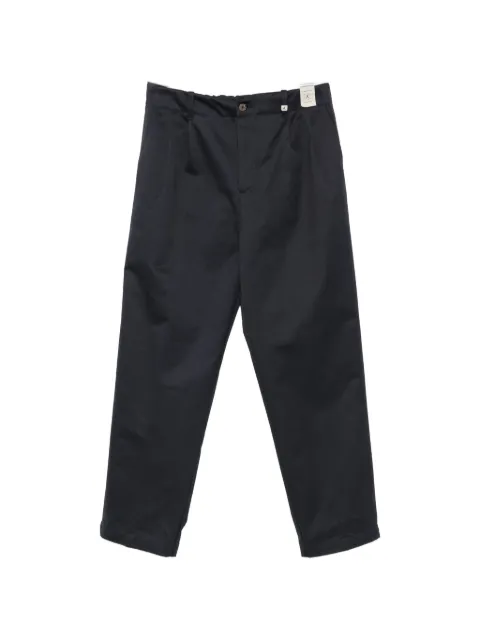 Myths pleated straight-leg trousers