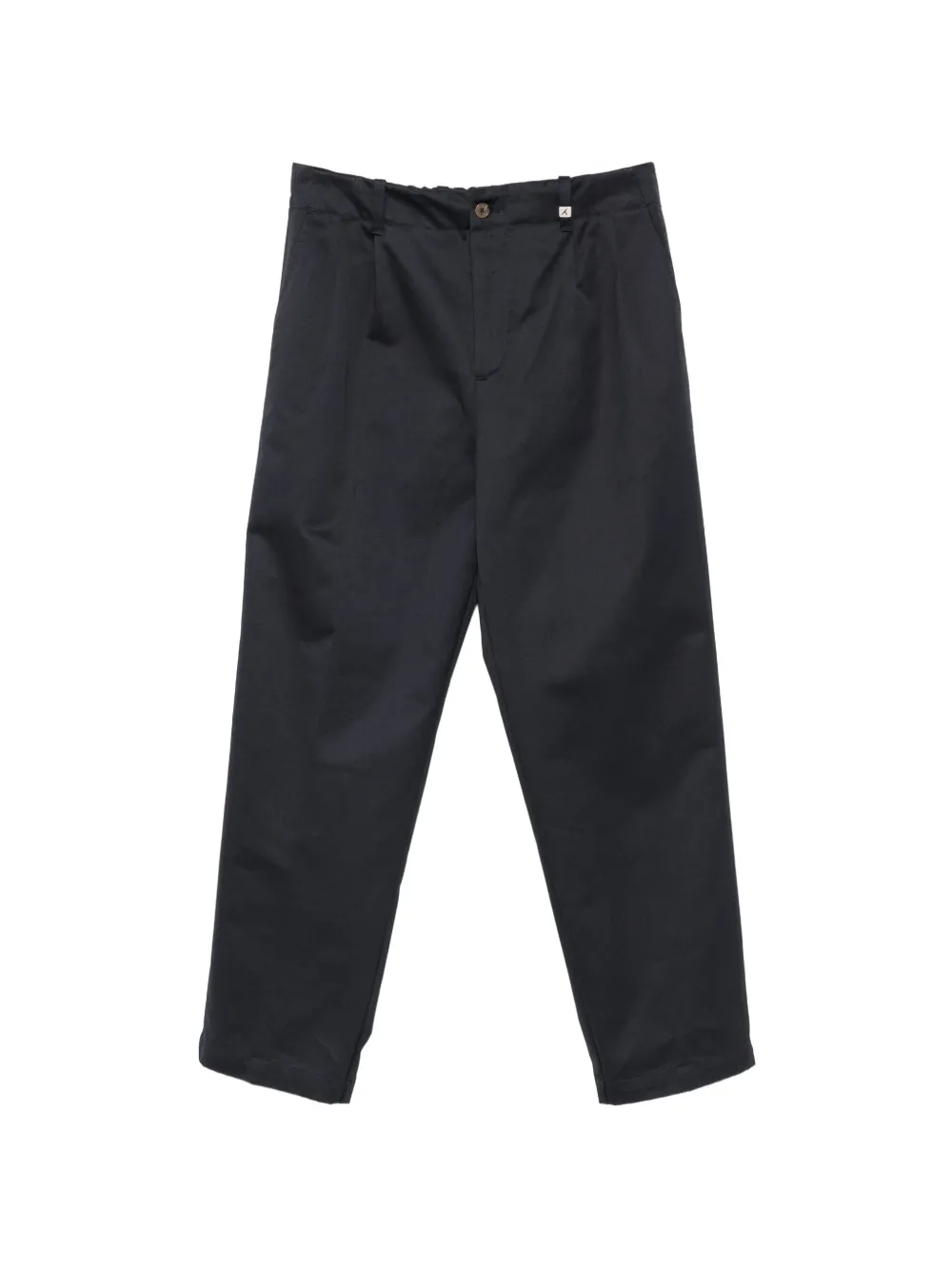 Myths pleated straight-leg trousers - Blu