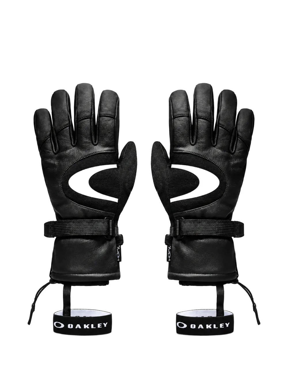 Oakley Timberline logo-print touch-strap gloves Zwart