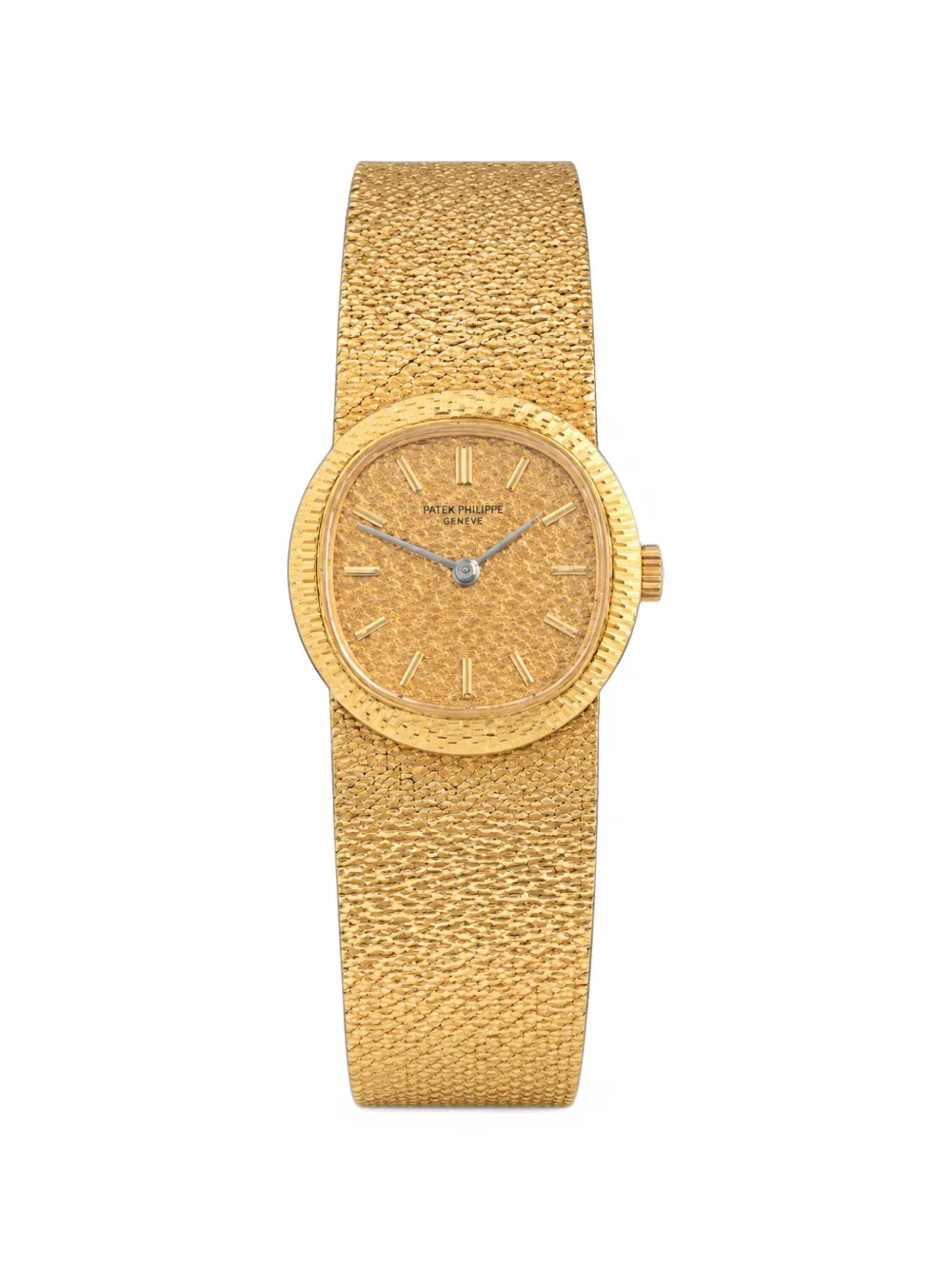 Pre-owned Patek Philippe 1974 Ellipse 23mm Watch In Gold