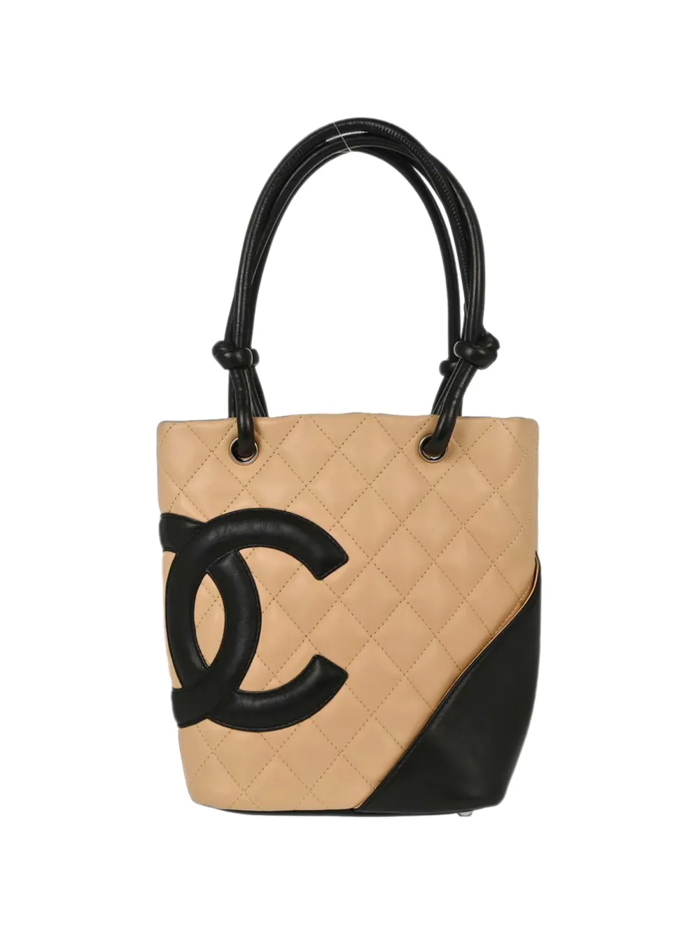 CHANEL Pre-Owned 2003-2004 Cambon Ligne tote bag - Neutrals