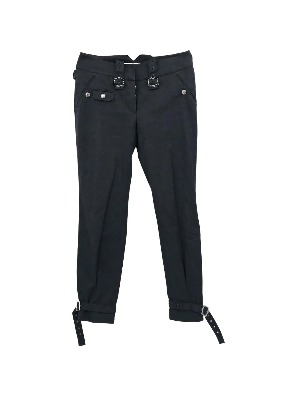 Christian Dior Pre-Owned 2003 military trousers - Blau