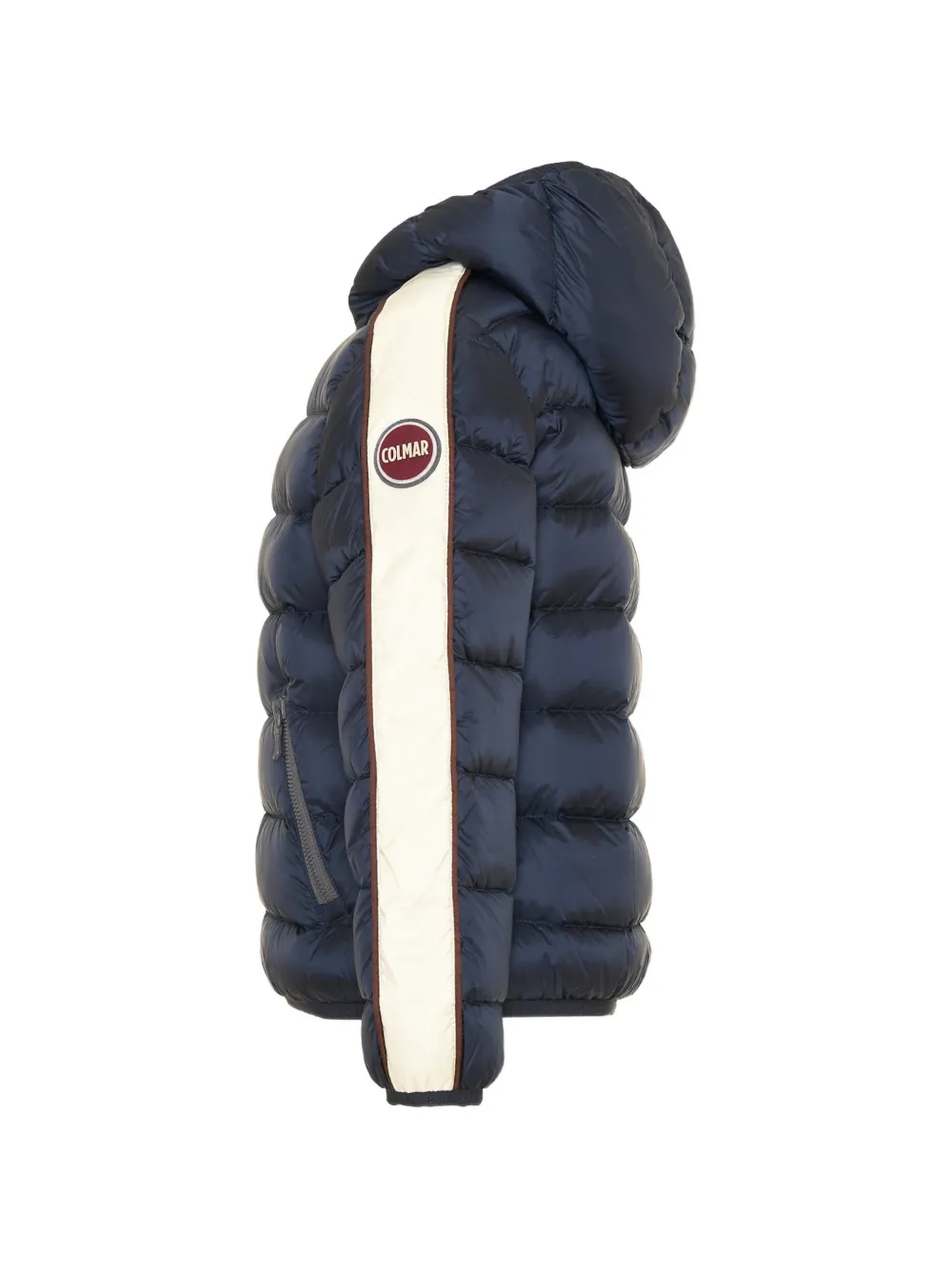 Colmar Kids Heritage padded side-stripe jacket Blauw