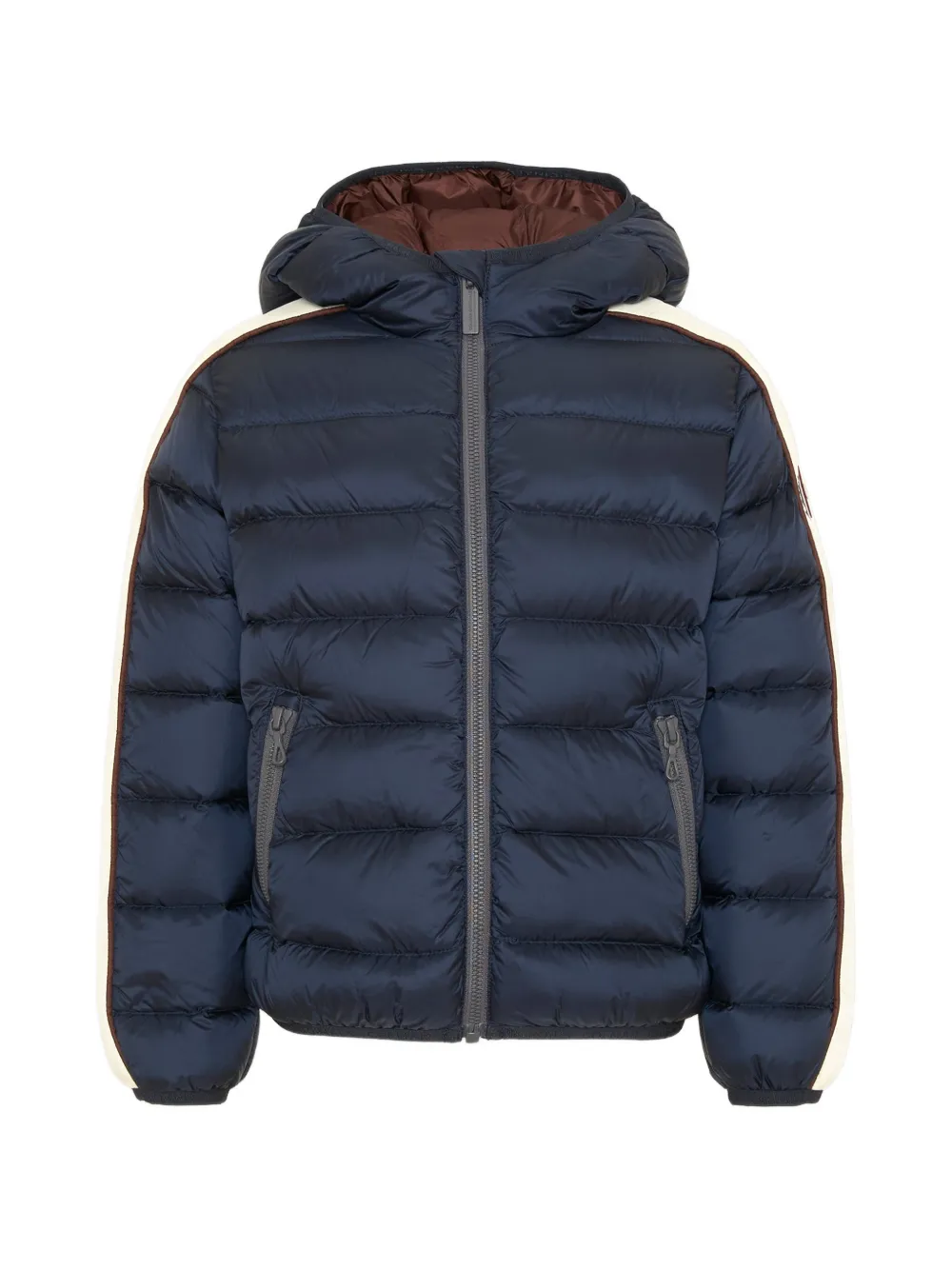 Colmar Kids Heritage padded side-stripe jacket Blauw