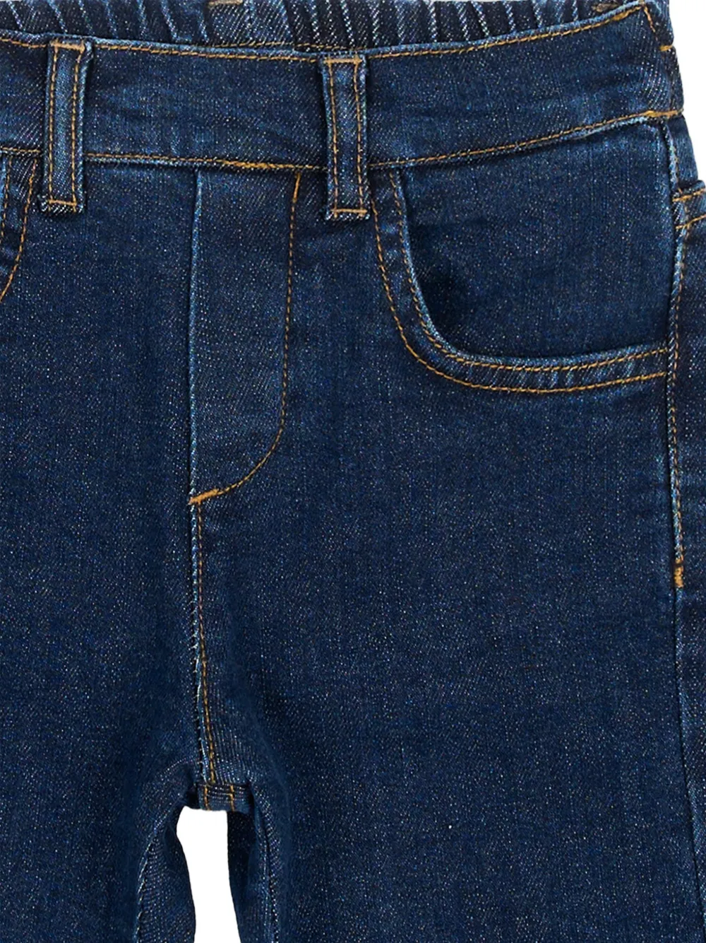 North Sails Kids elasticated-waistband jeans Blauw