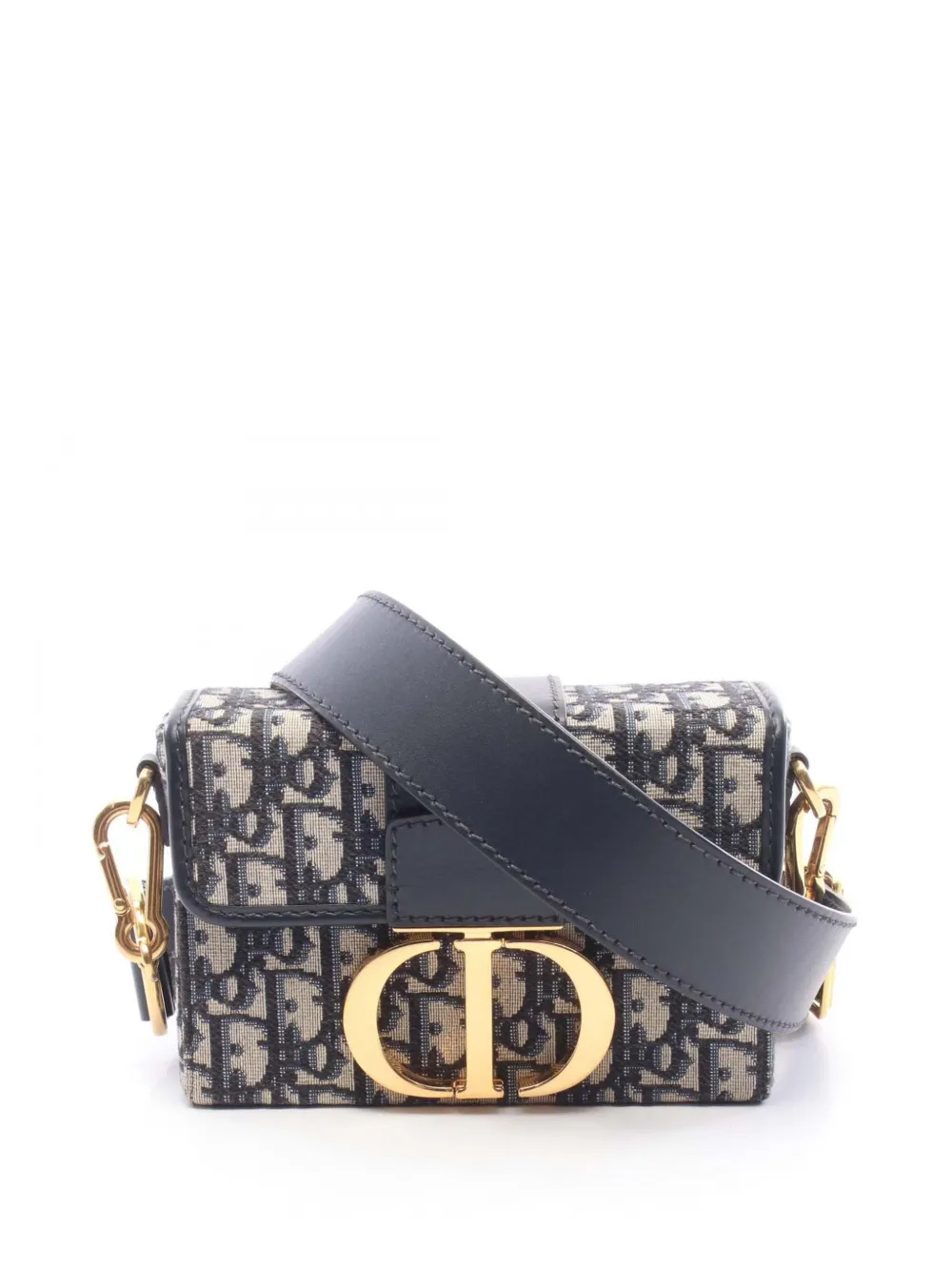 Christian Dior Pre-Owned 2015-2026 Oblique 30 Montaigne Box Bag crossbody bag - Blau