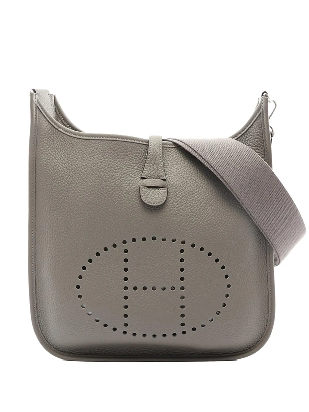 Hermès Pre-Owned 2024 Clemence Evelyne III PM crossbody bag - Grau