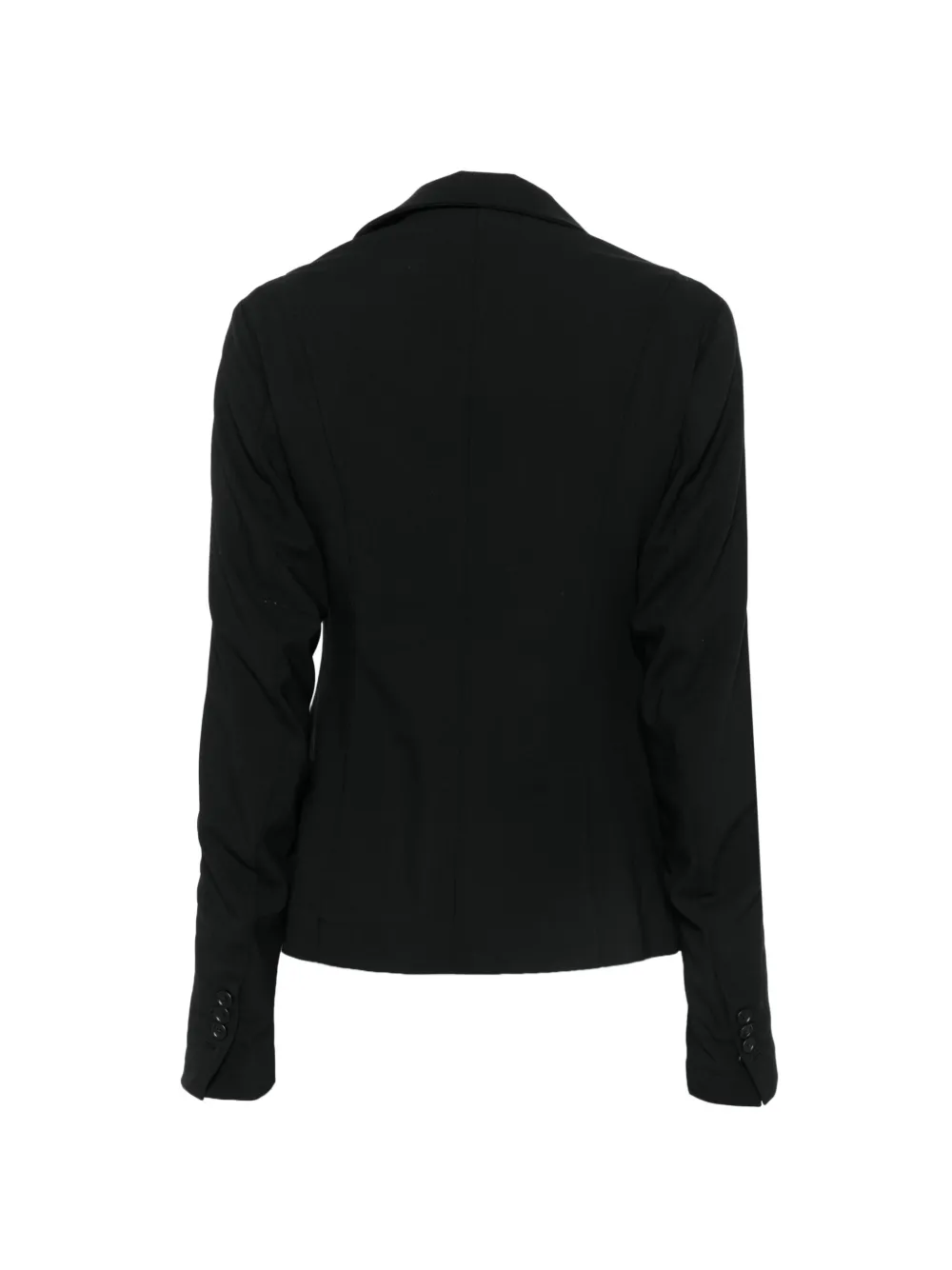 Rundholz Blazer met gedrapeerde revers Zwart