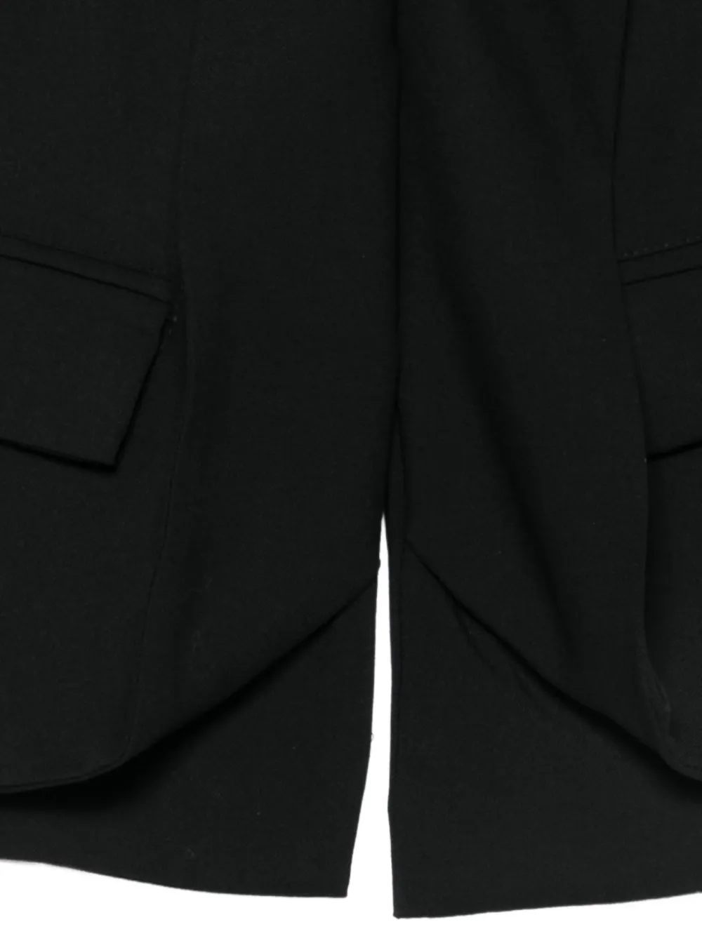 Rundholz Blazer met gedrapeerde revers Zwart