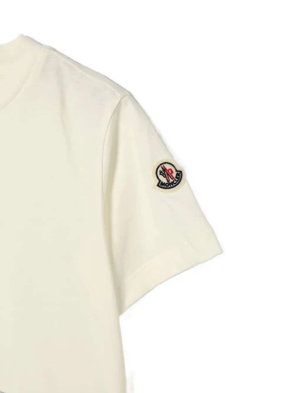 Moncler Enfant logo-print T-shirt Wit