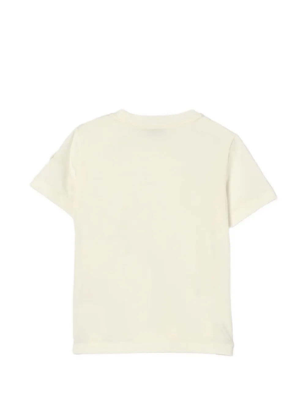 Moncler Enfant logo-print T-shirt Wit