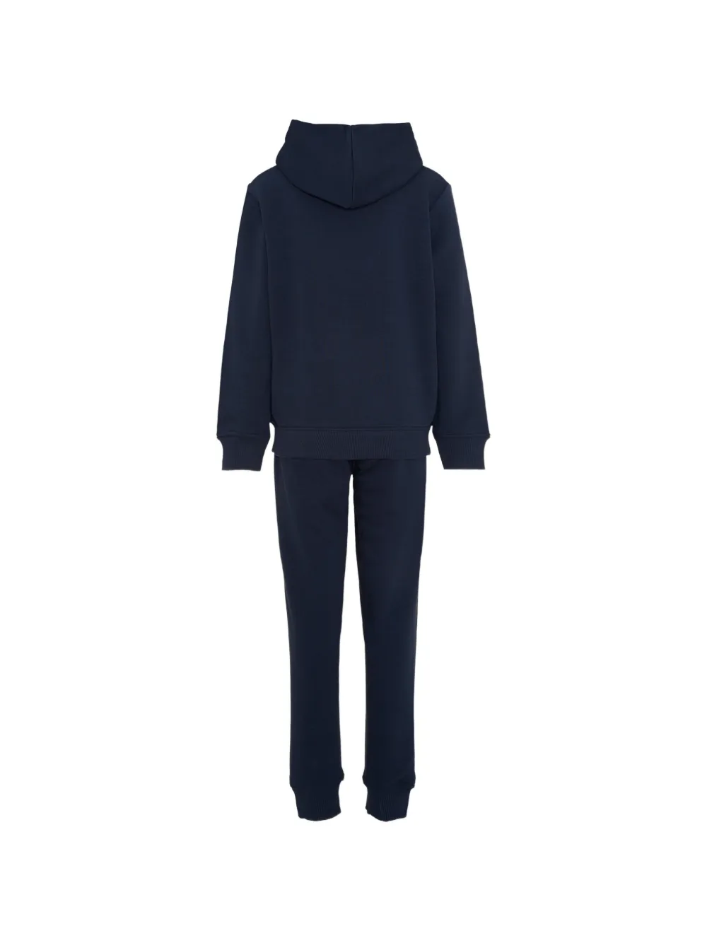 TRUSSARDI JUNIOR logo-print cotton-blend tracksuit Blauw