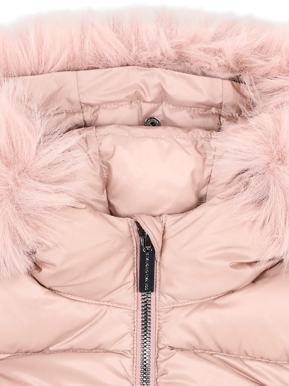 Colmar Kids faux-fur trim padded jacket Roze