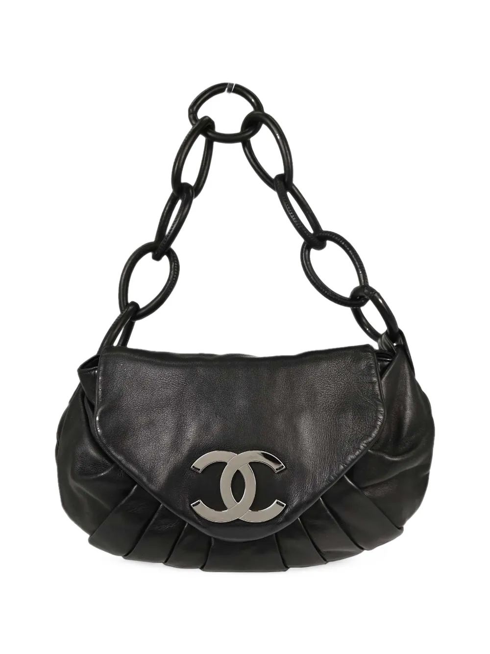 CHANEL Pre-Owned 2004-2005 CC Rings tote bag - Black