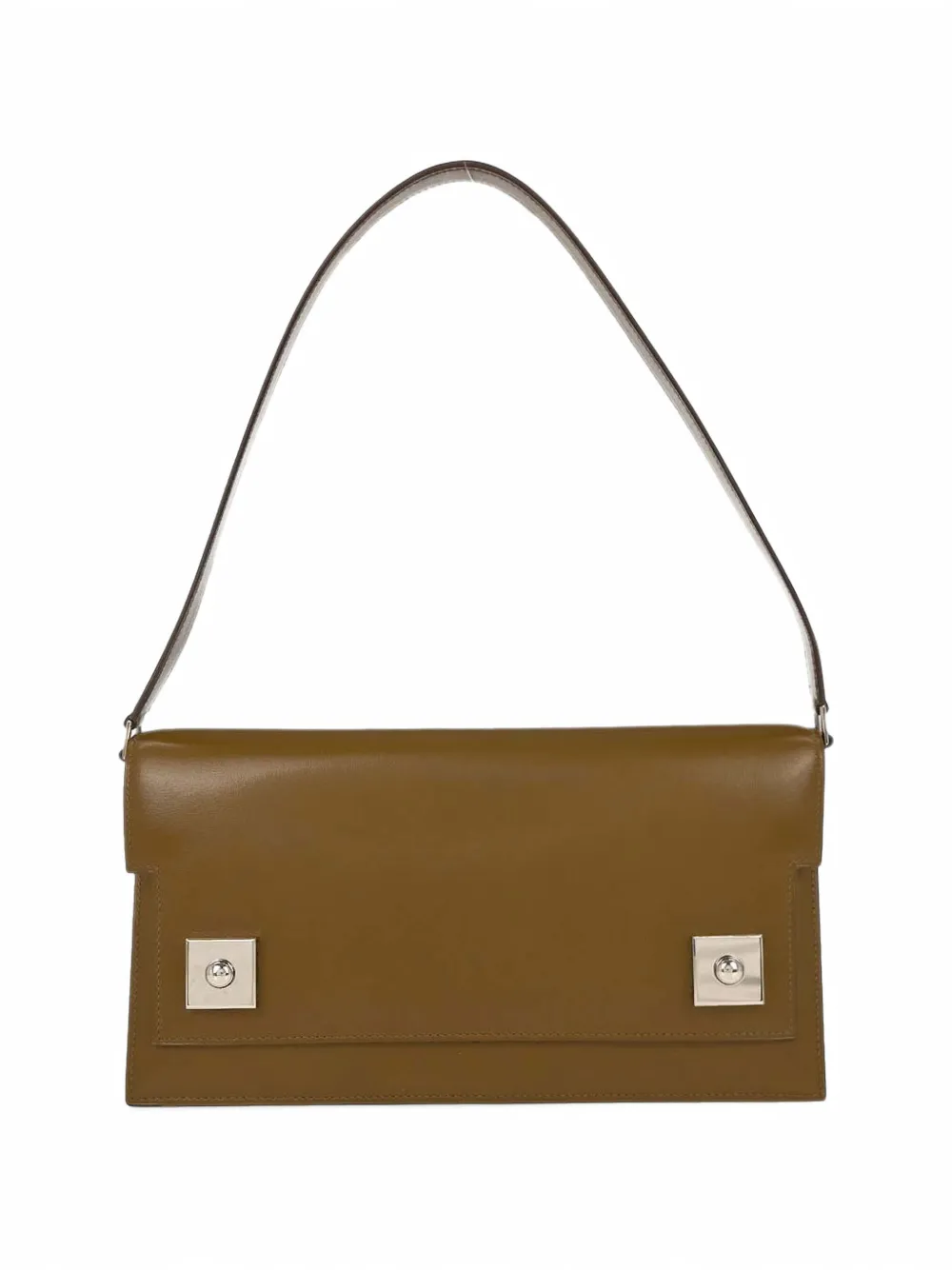 Hermès Pre-Owned 2009 Piano Duo shoulder bag - Braun