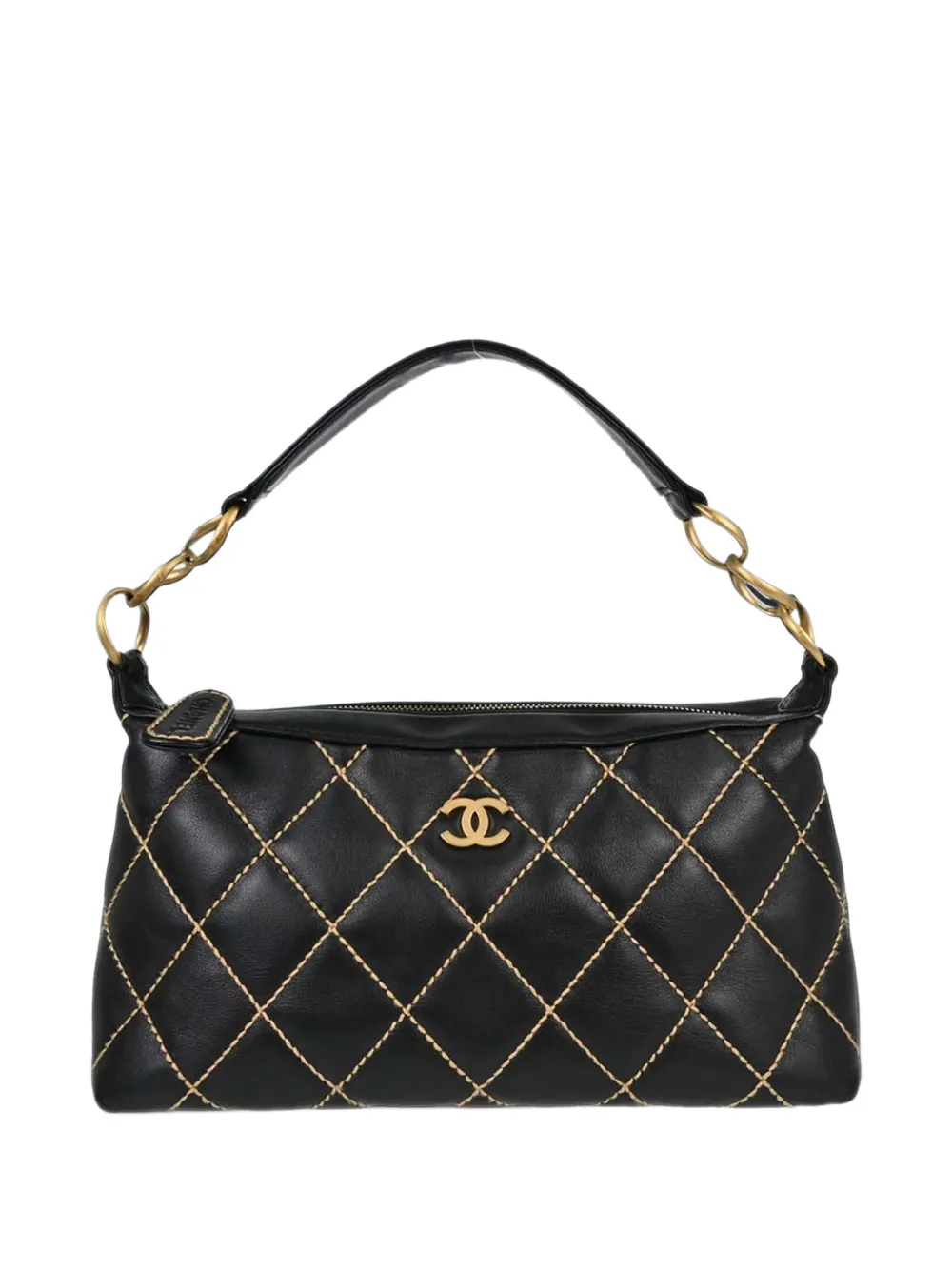 CHANEL Pre-Owned 2005-2006 Wild Stitch tote bag - Black