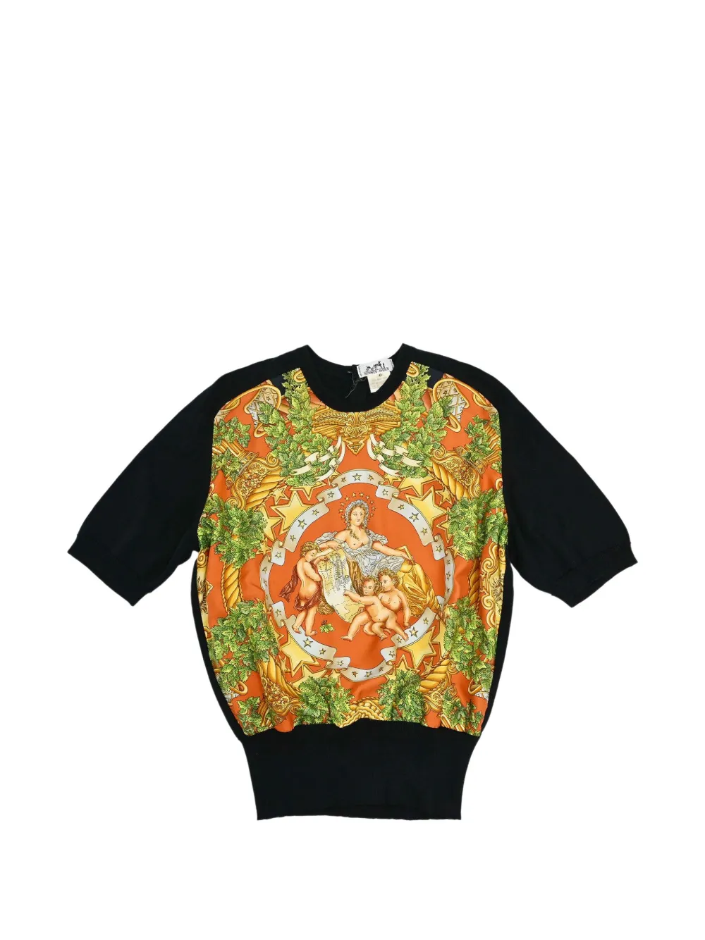 Hermès Pre-Owned Twillaine short-sleeve top - Schwarz