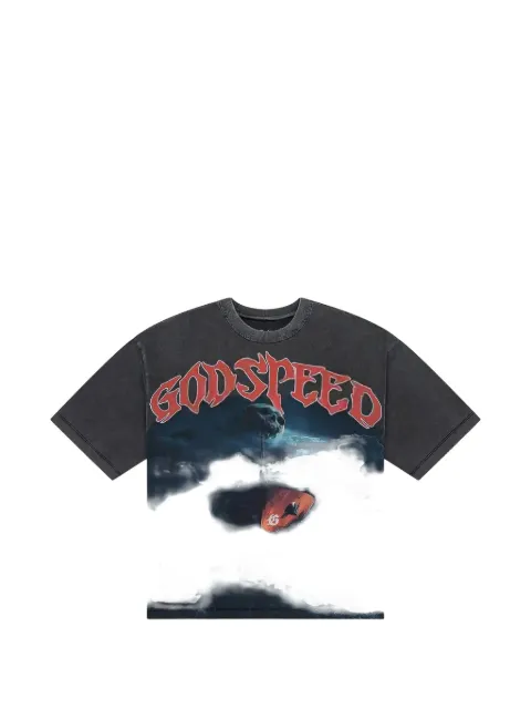 GODSPEED Sea Sick graphic-print washed T-shirt