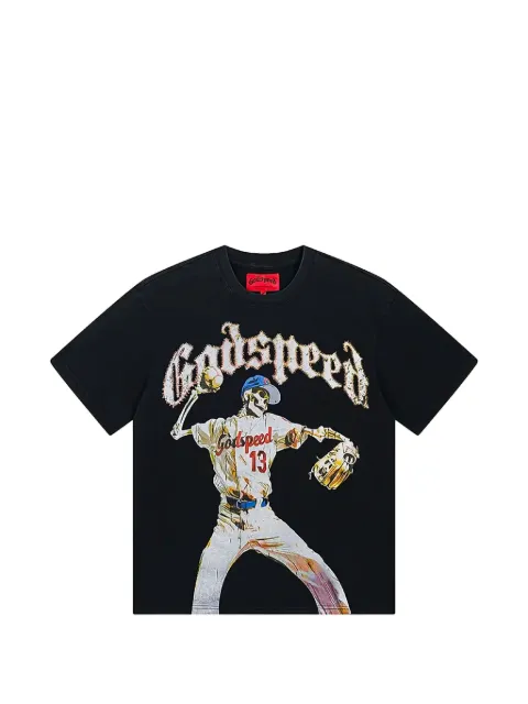 GODSPEED Skeleton Baseball T-shirt