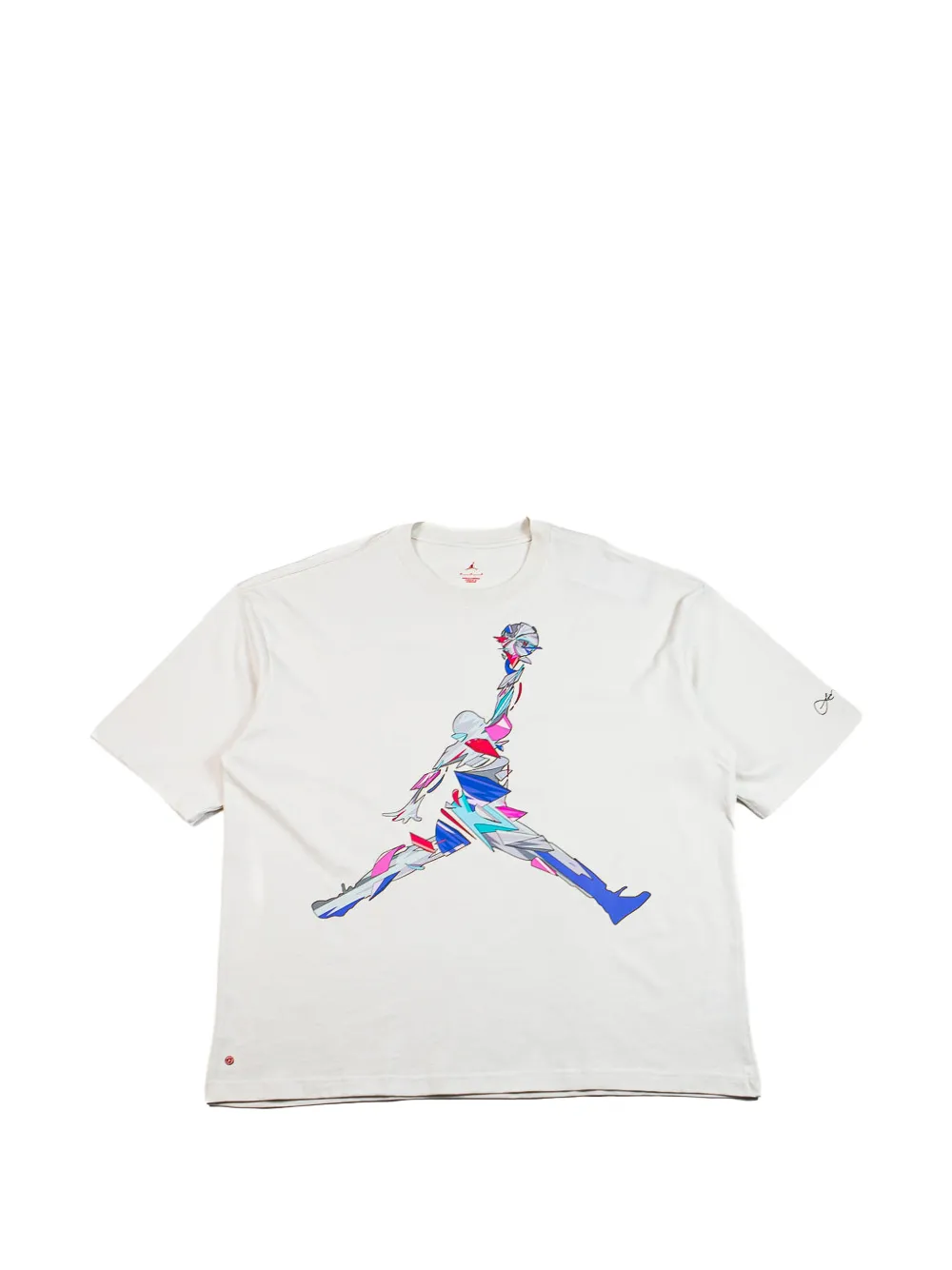 Jordan Brooklyn graphic-print T-shirt Wit