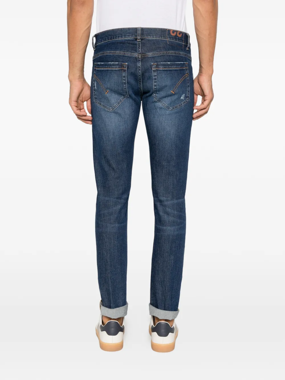DONDUP George skinny-fit jeans Blauw