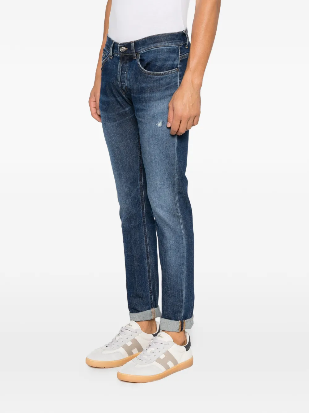 DONDUP George skinny-fit jeans Blauw