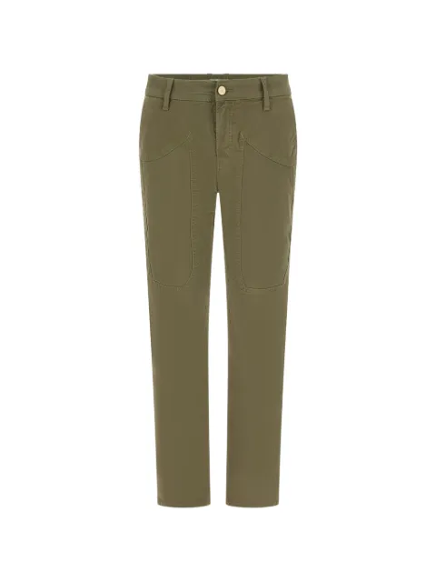 JECKERSON patch-detail straight-leg trousers