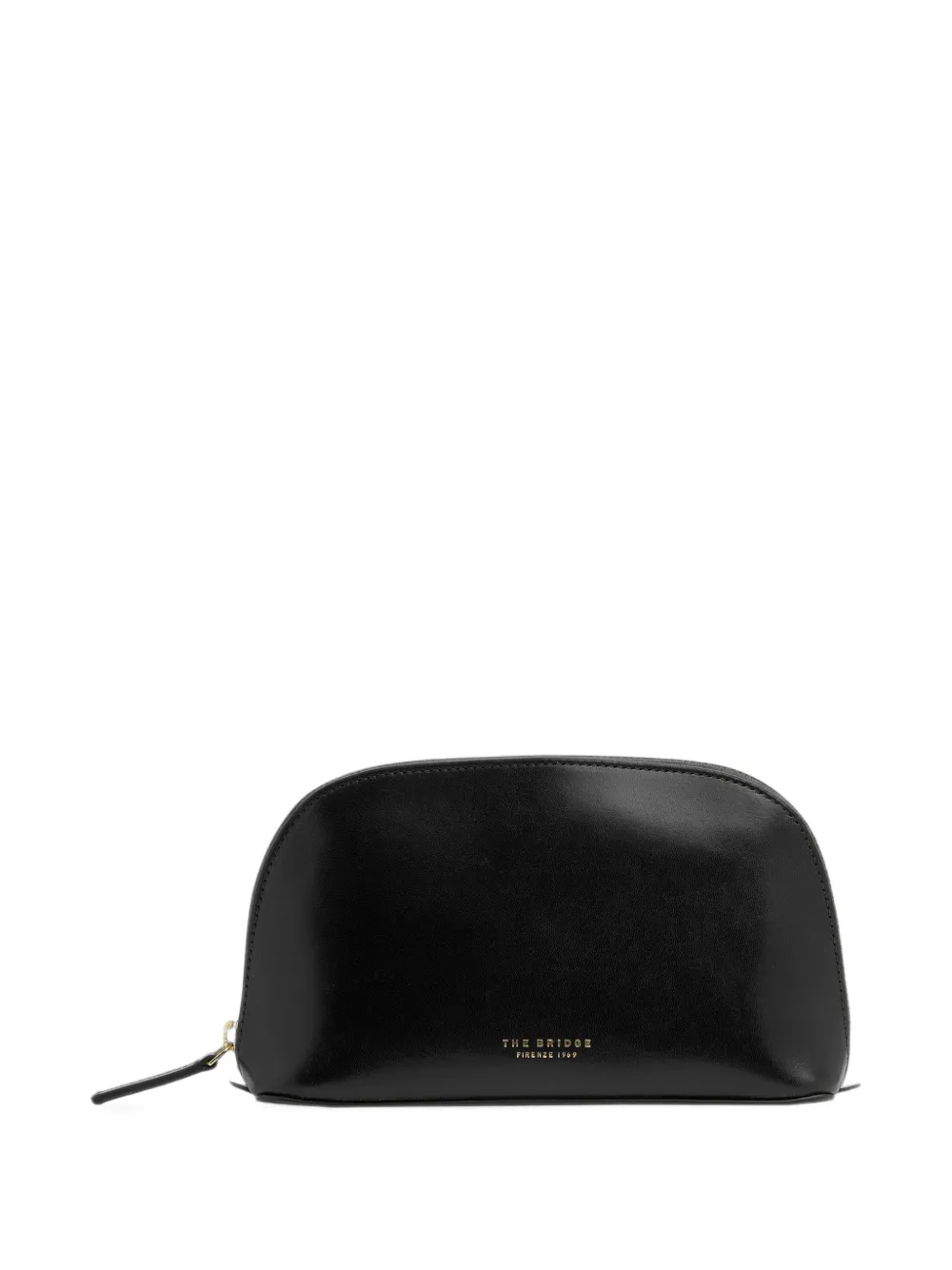 The Bridge leather make-up bag - Nero