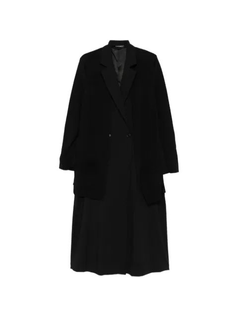 Rundholz double-breasted layered coat