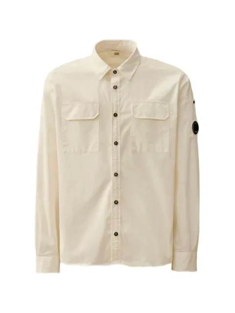 C.P. Company lens-detail chest-pocket shirt