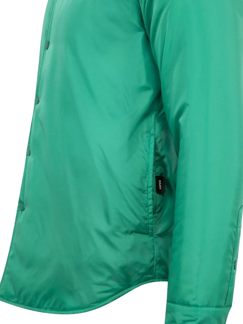 ASPESI water-repellent overshirt Groen