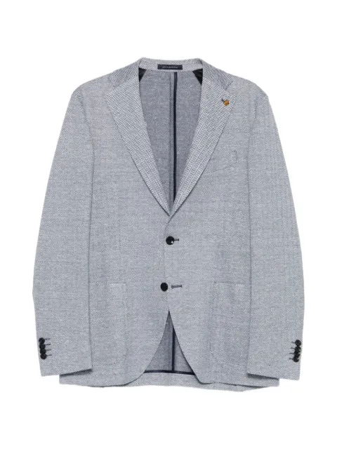 Sartoria Latorre herringbone-pattern single-breasted jacket