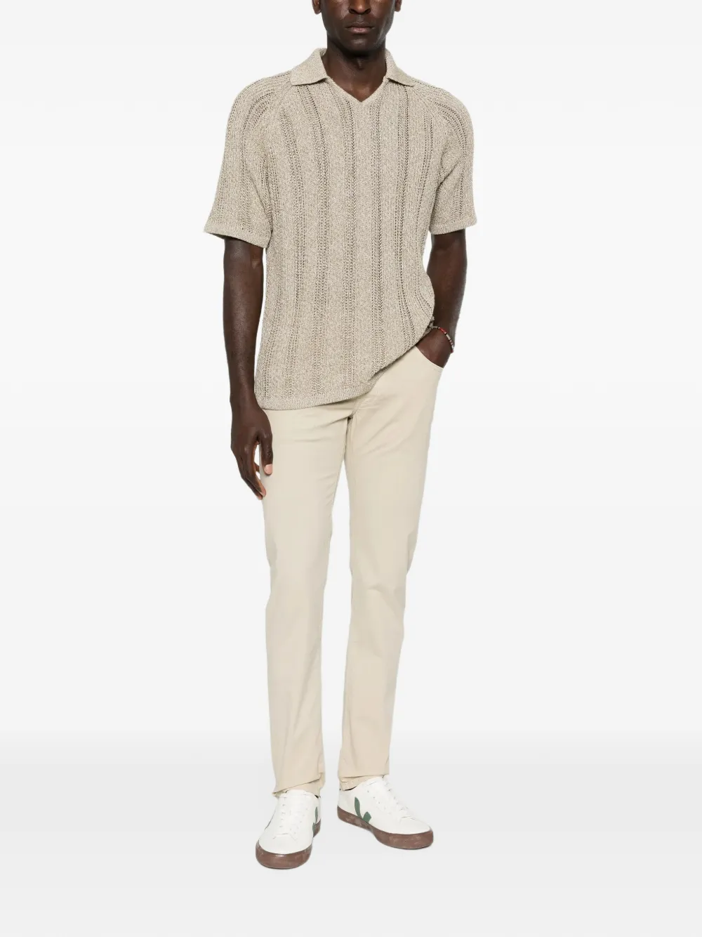 Jacob Cohën Nick slim-fit trousers Beige