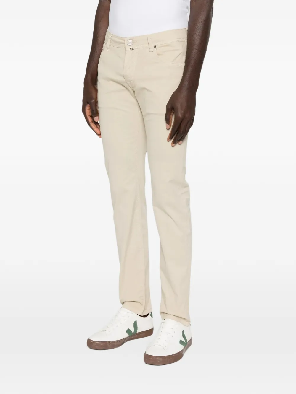 Jacob Cohën Nick slim-fit trousers Beige