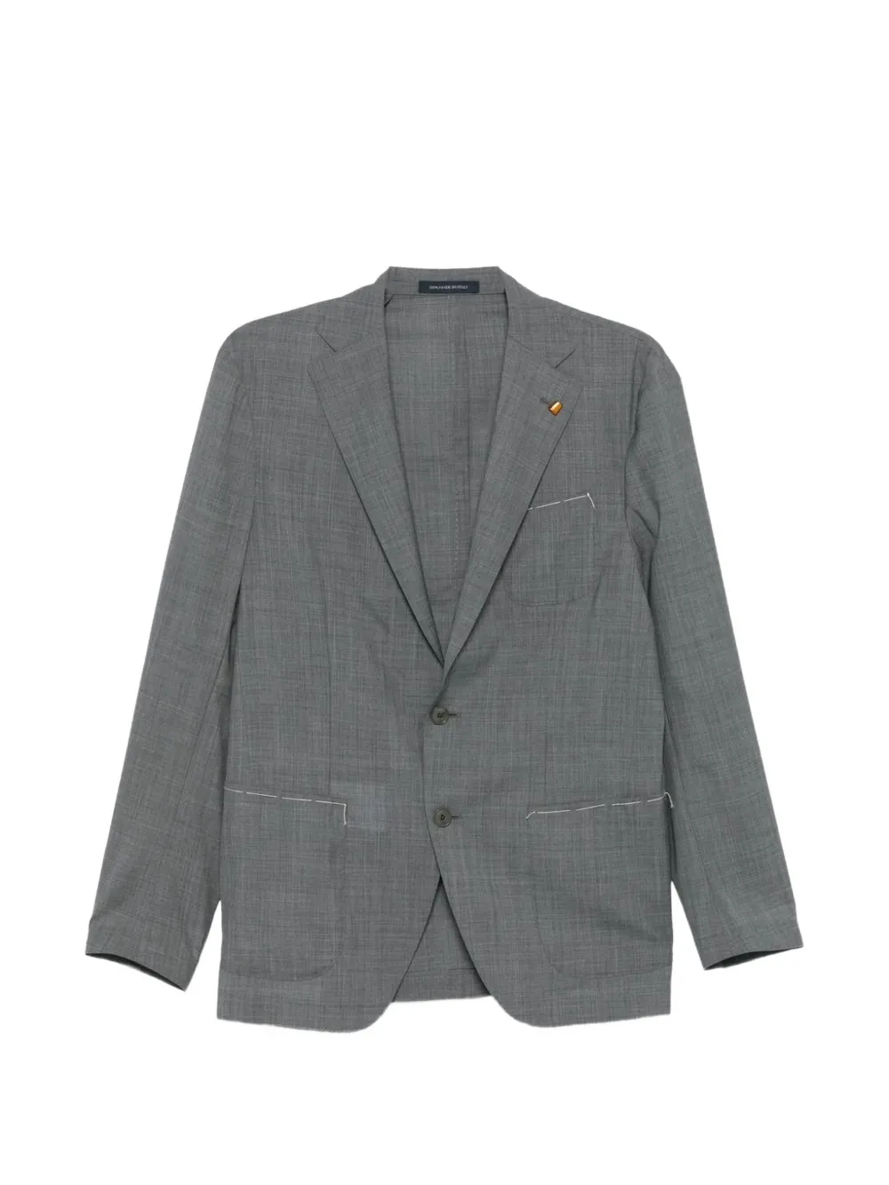 Sartoria Latorre notched-lapel wool blazer - Gris Sartoria Latorre notched-lapel wool blazer - Gris