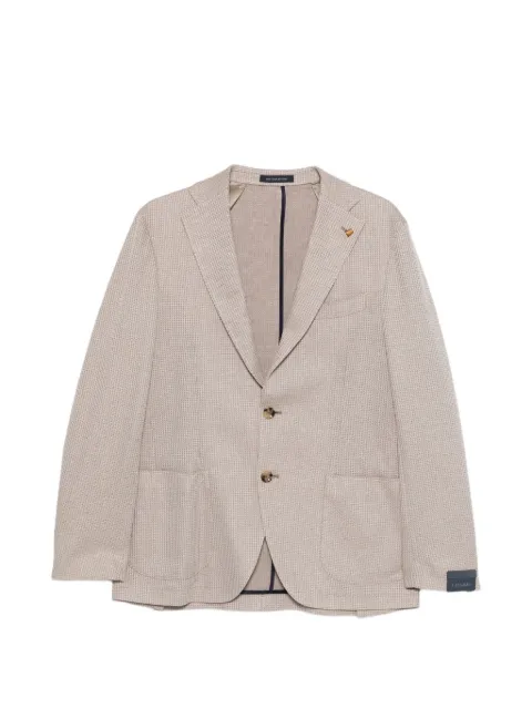 Sartoria Latorre textured-finish single-breasted blazer