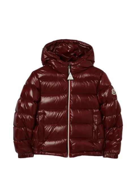 Moncler Enfant quilted hooded jacket