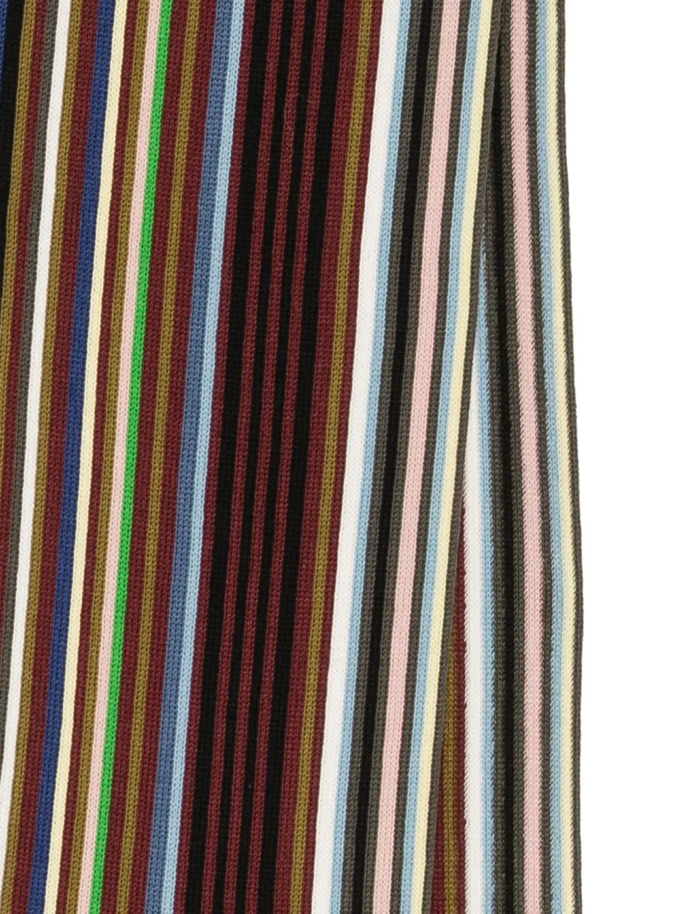 Paul Smith wool iver-stripe scarf Bruin