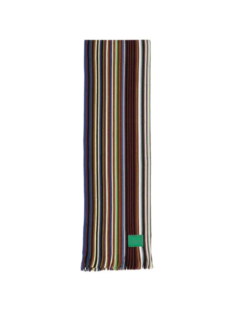 Paul Smith écharpe en laine à rayures