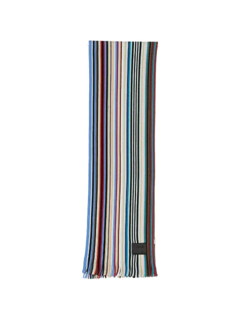 Paul Smith wool iver-stripe scarf
