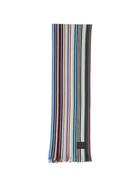 Paul Smith bufanda de lana a rayas